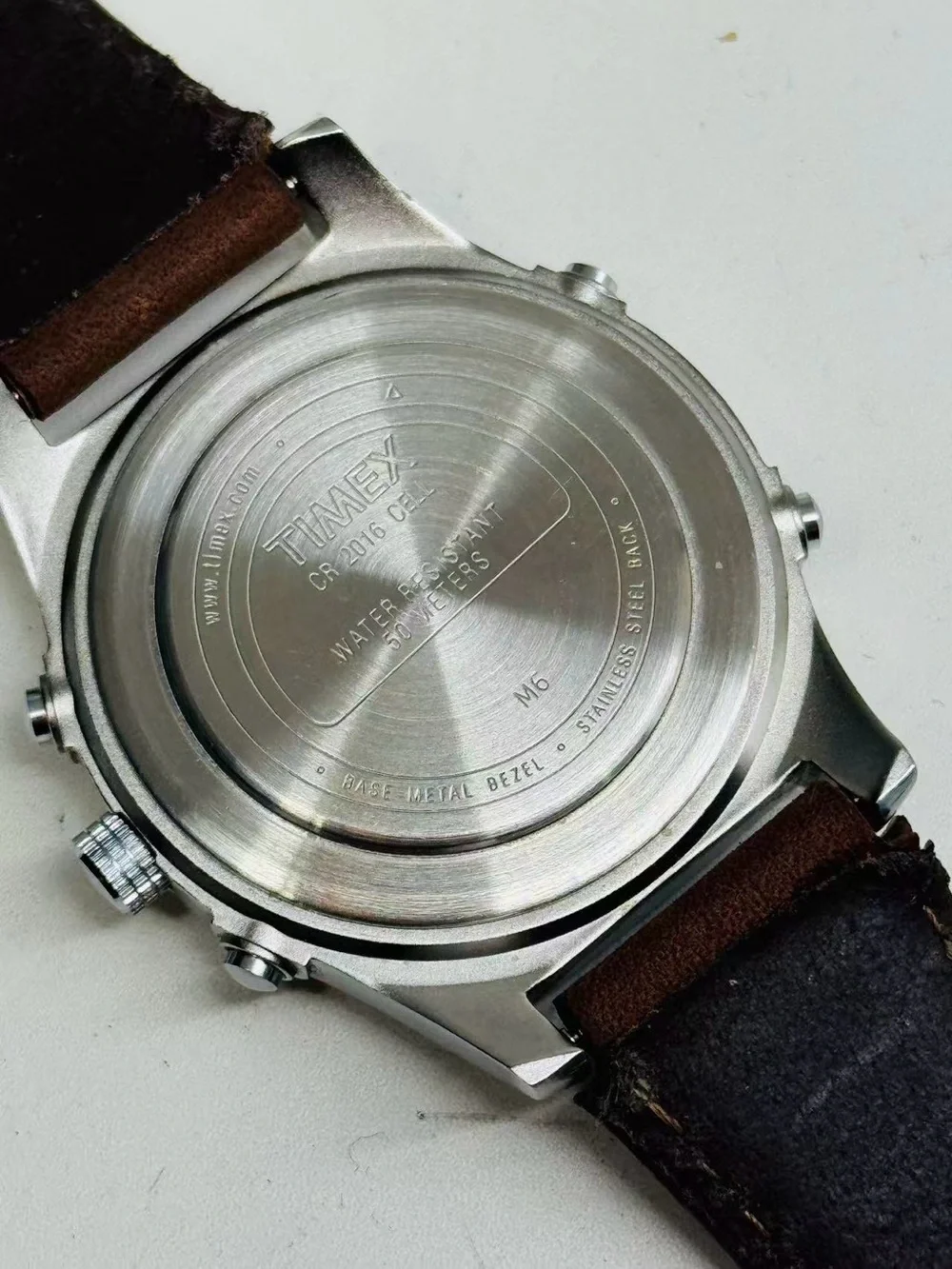 Vintage Timex Expedition Men’s Watch Green Dial Digital INDIGLO New Battery Runs